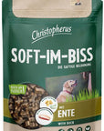 Artikel mit dem Namen Christopherus Snacks Soft-Im-Biss mit Ente im Shop von zoo.de , dem Onlineshop für nachhaltiges Hundefutter und Katzenfutter.