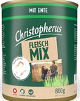 Artikel mit dem Namen Christopherus Fleischmix - mit Ente im Shop von zoo.de , dem Onlineshop für nachhaltiges Hundefutter und Katzenfutter.