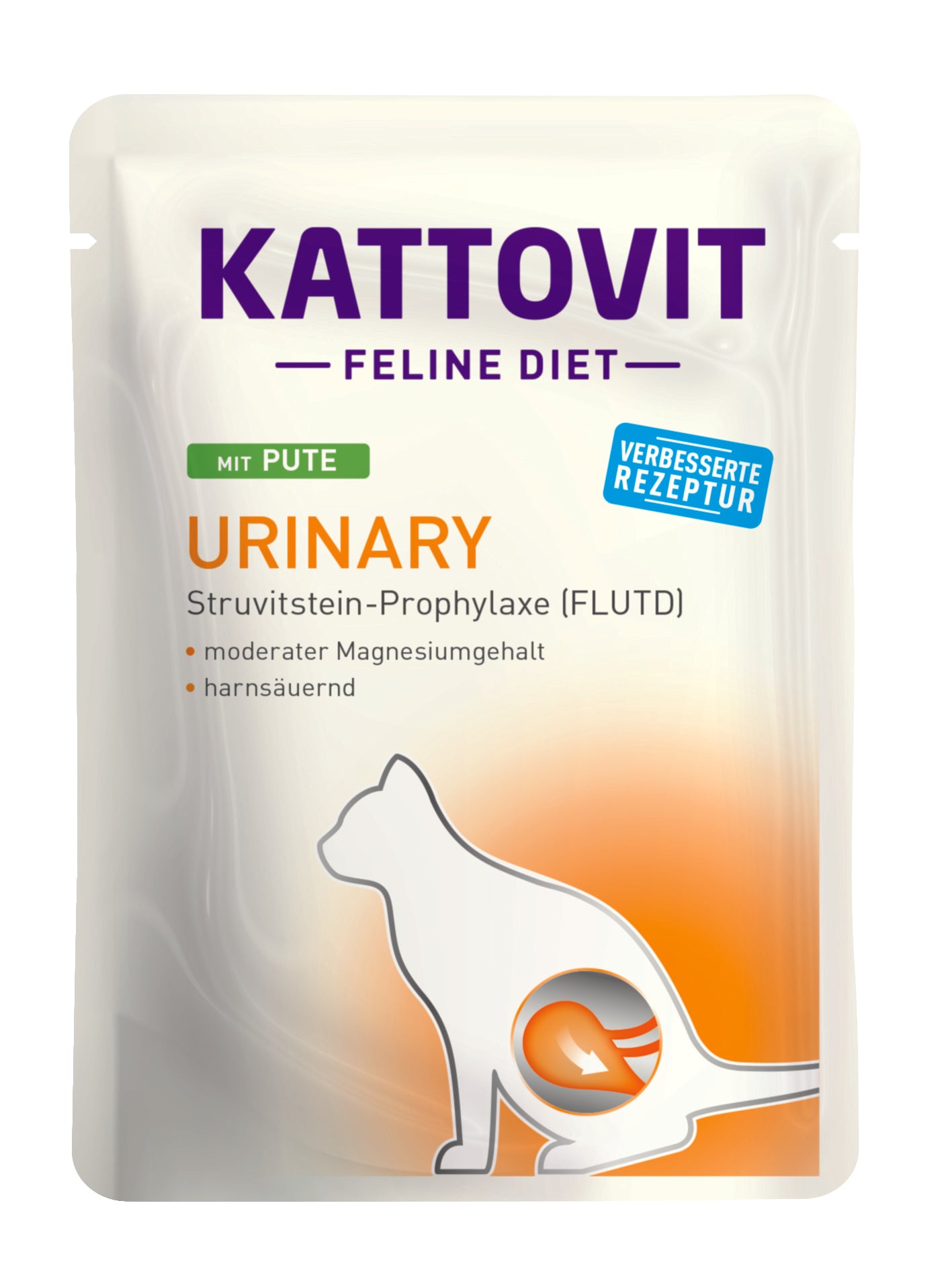 Artikel mit dem Namen Kattovit Feline Diet Urinary mit Pute im Shop von zoo.de , dem Onlineshop für nachhaltiges Hundefutter und Katzenfutter.