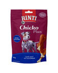 Artikel mit dem Namen Rinti Snack Chicko Plus Entenkeulchen im Shop von zoo.de , dem Onlineshop für nachhaltiges Hundefutter und Katzenfutter.