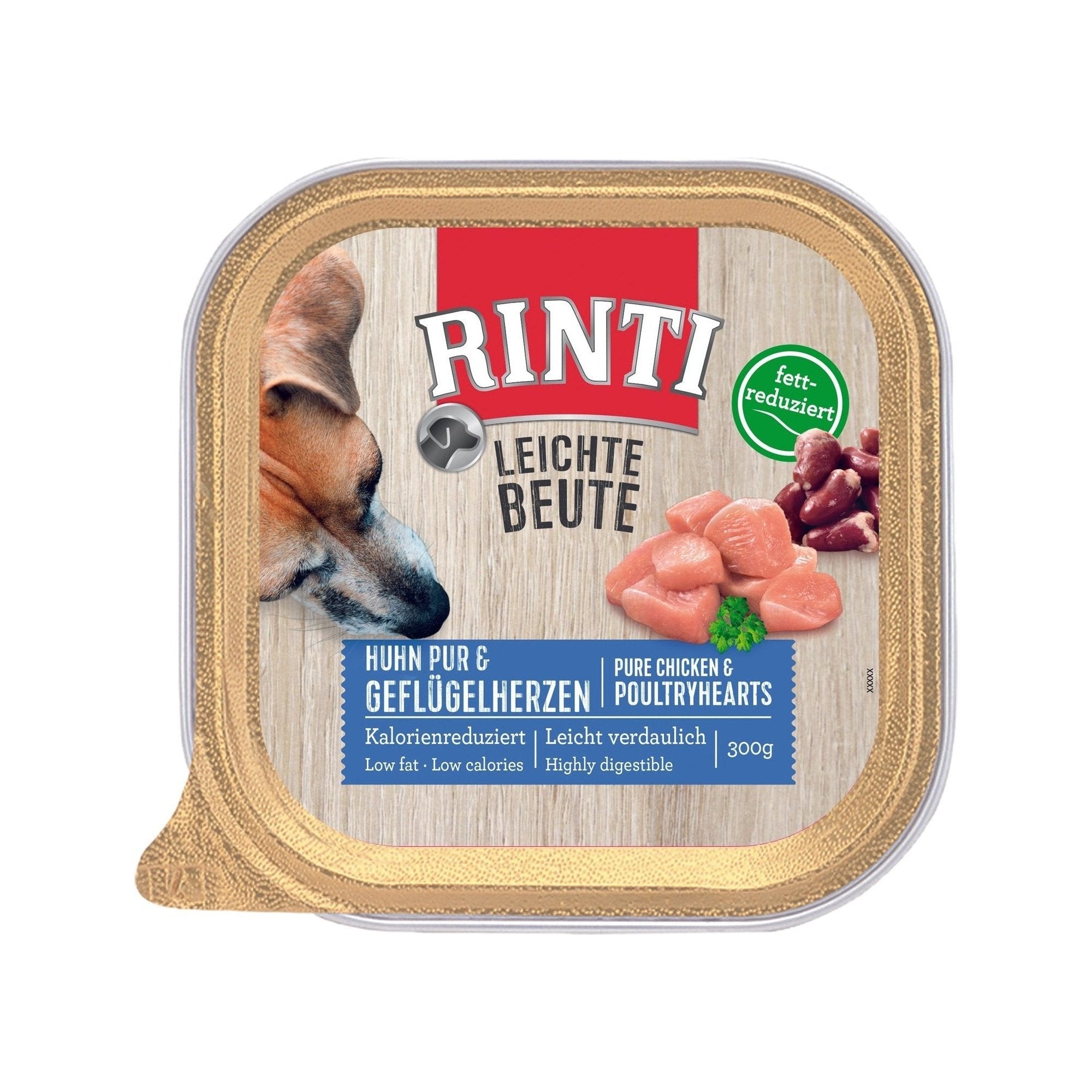 Rinti Leichte Beute Huhn Pur + Geflügelherzen - zoo.de