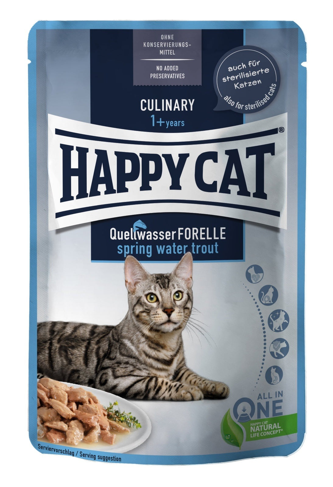 Happy Cat Pouch Culinary Forelle