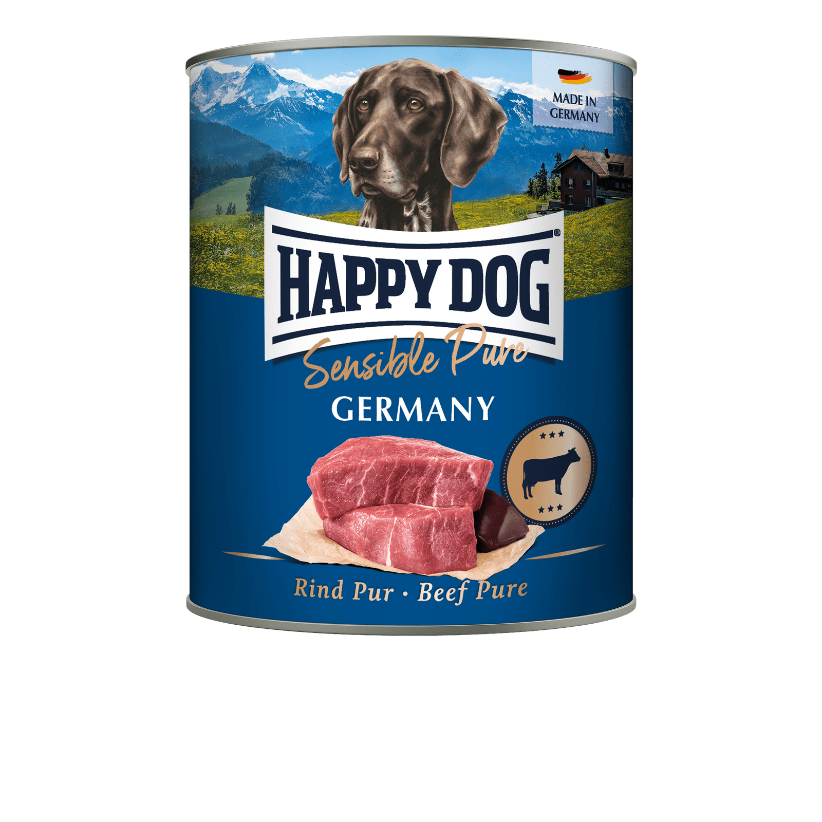 Happy Dog Dose Sensible Pure Germany Rind - zoo.de