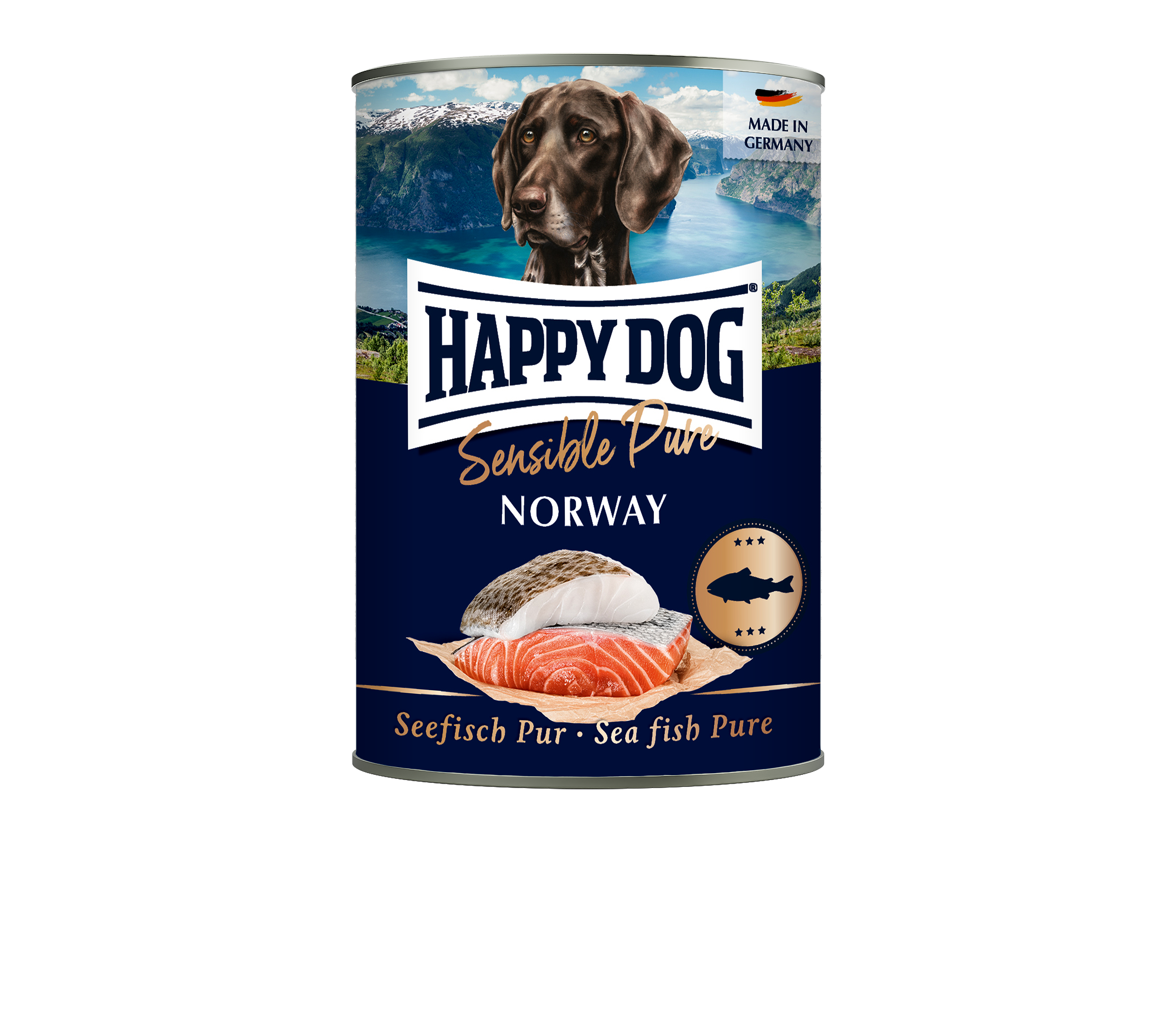 Happy Dog Dose Sensible Pure Norway Seefisch