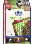 Artikel mit dem Namen Bosch Adult Sensitive Lamm & Reis im Shop von zoo.de , dem Onlineshop für nachhaltiges Hundefutter und Katzenfutter.