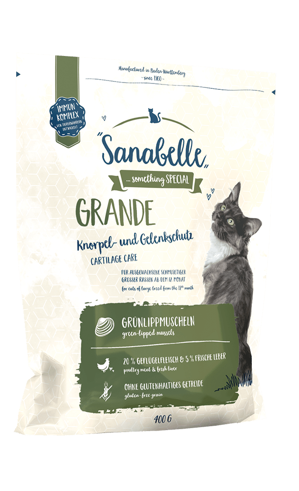 Artikel mit dem Namen Sanabelle Grande im Shop von zoo.de , dem Onlineshop für nachhaltiges Hundefutter und Katzenfutter.