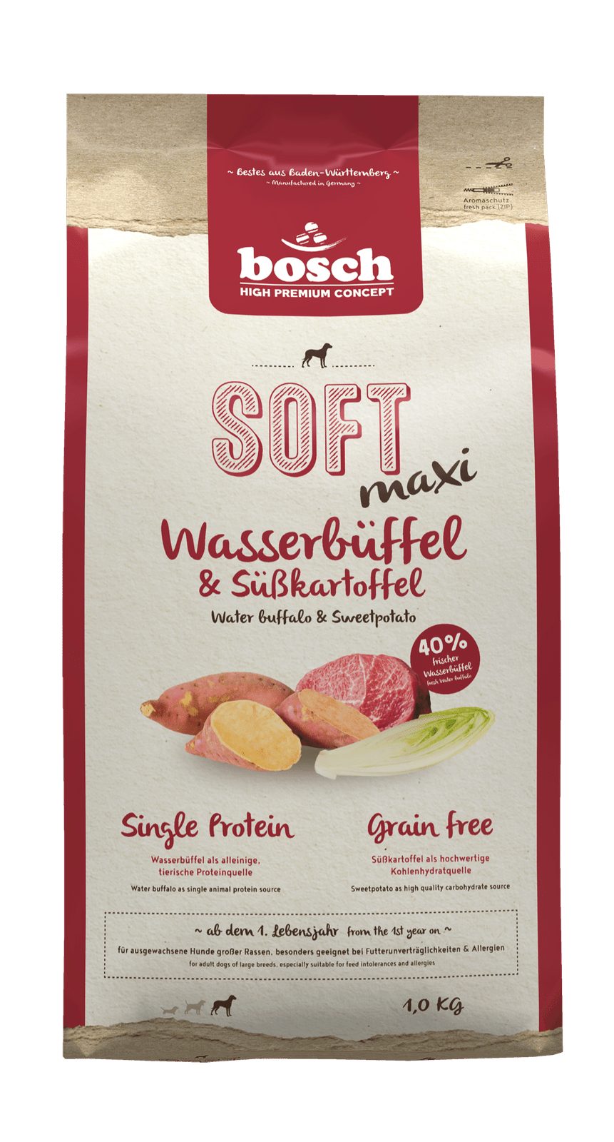 Bosch HPC Soft Maxi Wasserbüffel & Süßkartoffel - zoo.de