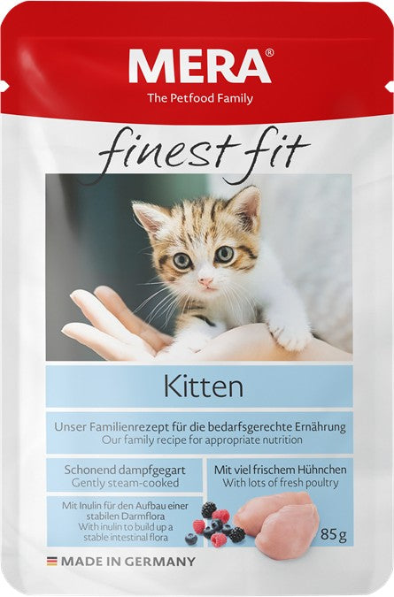Artikel mit dem Namen MeraCat finest fit Kitten im Shop von zoo.de , dem Onlineshop für nachhaltiges Hundefutter und Katzenfutter.