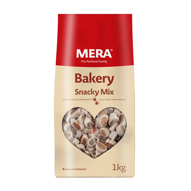 Artikel mit dem Namen MERA Bakery Snacky Mix im Shop von zoo.de , dem Onlineshop für nachhaltiges Hundefutter und Katzenfutter.