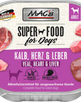 Artikel mit dem Namen MAC's Dog Kalb im Shop von zoo.de , dem Onlineshop für nachhaltiges Hundefutter und Katzenfutter.