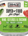 Artikel mit dem Namen MAC's Dog Rind & Gemüse im Shop von zoo.de , dem Onlineshop für nachhaltiges Hundefutter und Katzenfutter.