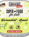 Artikel mit dem Namen Mac's Cat Vetcare Nierendiät Huhn im Shop von zoo.de , dem Onlineshop für nachhaltiges Hundefutter und Katzenfutter.