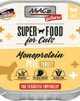 Artikel mit dem Namen MAC's Cat Mono Sensitive frische Pute im Shop von zoo.de , dem Onlineshop für nachhaltiges Hundefutter und Katzenfutter.