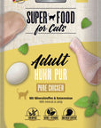 Artikel mit dem Namen MAC's Cat Huhn Pur & Katzenminze im Shop von zoo.de , dem Onlineshop für nachhaltiges Hundefutter und Katzenfutter.
