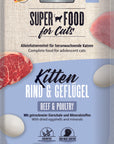 Artikel mit dem Namen MAC's Cat Kitten Rind & Geflügel im Shop von zoo.de , dem Onlineshop für nachhaltiges Hundefutter und Katzenfutter.