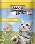 Artikel mit dem Namen MAC's Cat Shakery Cheese 60g im Shop von zoo.de , dem Onlineshop für nachhaltiges Hundefutter und Katzenfutter.