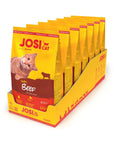 Artikel mit dem Namen JosiCat Tasty Beef im Shop von zoo.de , dem Onlineshop für nachhaltiges Hundefutter und Katzenfutter.