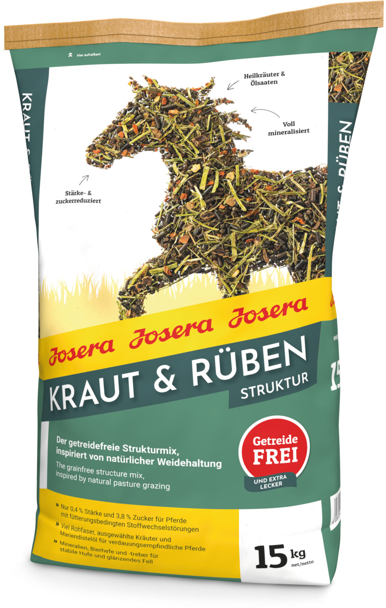Josera Josera Pferd Kraut & Rüben Struktur 1