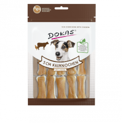 Artikel mit dem Namen Dokas 5cm Kauknochen im Shop von zoo.de , dem Onlineshop für nachhaltiges Hundefutter und Katzenfutter.