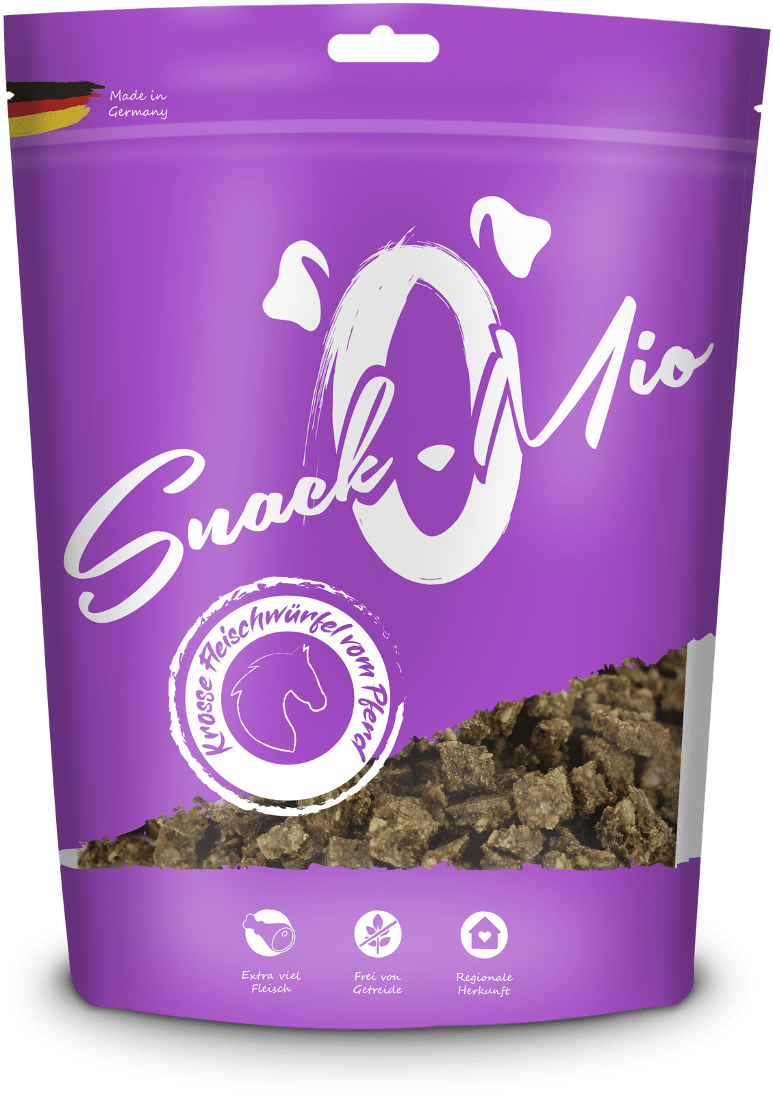 Snack'O'Mio Snack'O'Mio Fleischwürfel Pferd 1