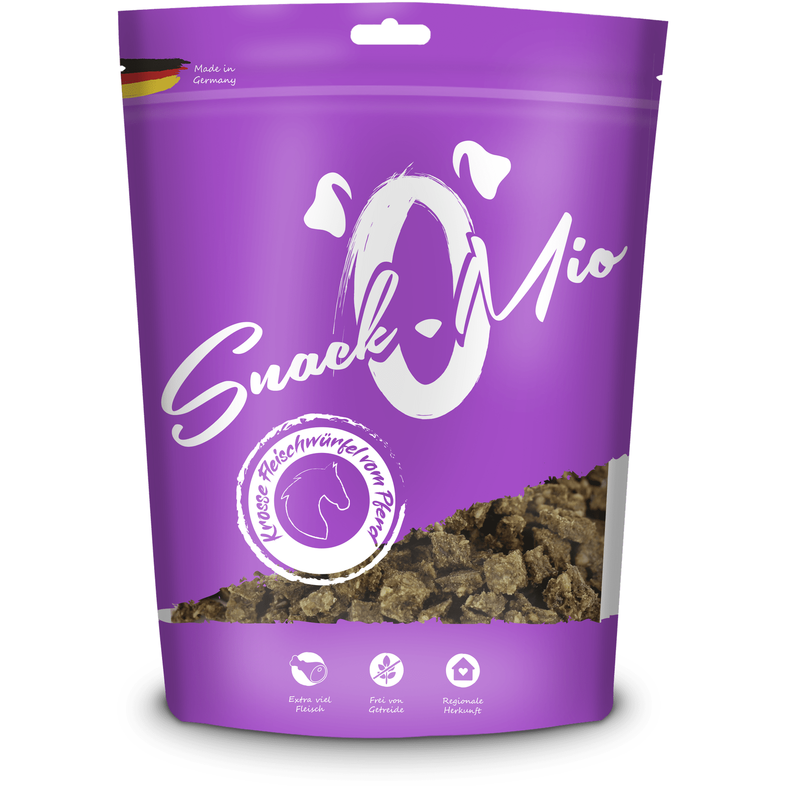 Snack'O'Mio Snack'O'Mio Fleischwürfel Pferd 1