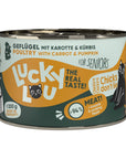 Artikel mit dem Namen Lucky Lou Lifestage Senior Geflügel im Shop von zoo.de , dem Onlineshop für nachhaltiges Hundefutter und Katzenfutter.