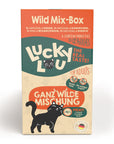 Artikel mit dem Namen Lucky Lou Lifestage Adult Wild-Mix im Shop von zoo.de , dem Onlineshop für nachhaltiges Hundefutter und Katzenfutter.