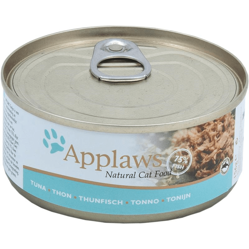 Artikel mit dem Namen Applaws Cat Thunfischfilet im Shop von zoo.de , dem Onlineshop für nachhaltiges Hundefutter und Katzenfutter.