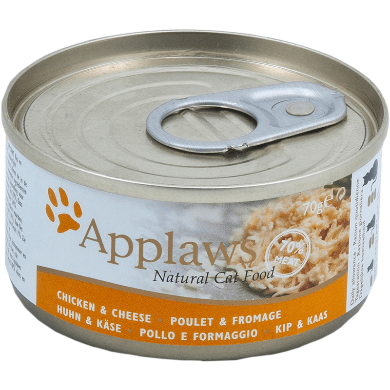 Artikel mit dem Namen Applaws Cat Huhn & Käse im Shop von zoo.de , dem Onlineshop für nachhaltiges Hundefutter und Katzenfutter.