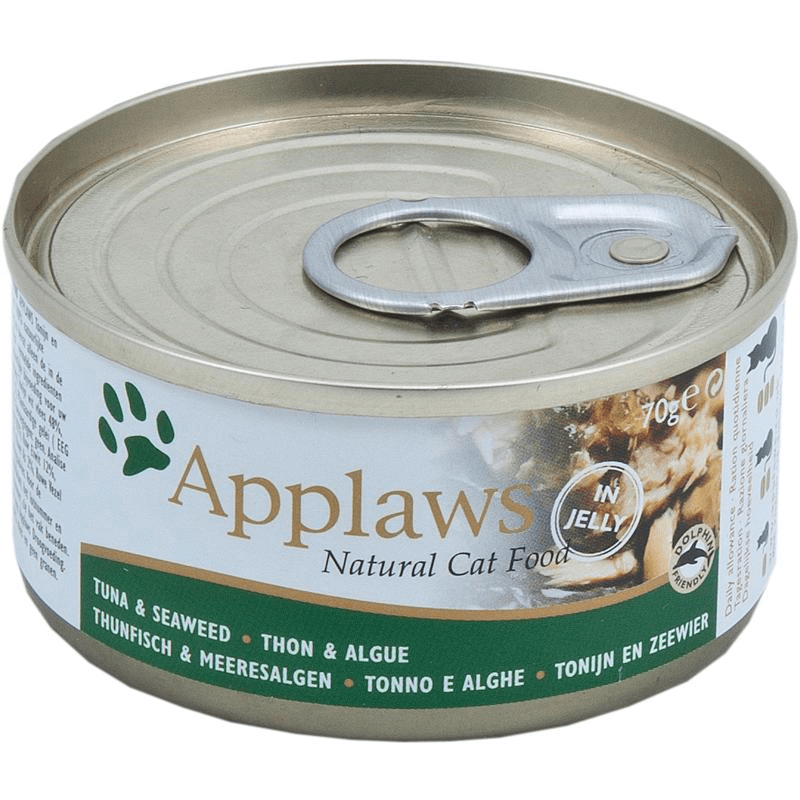 Artikel mit dem Namen Applaws Cat Thunfischfilet & Meeresalge im Shop von zoo.de , dem Onlineshop für nachhaltiges Hundefutter und Katzenfutter.