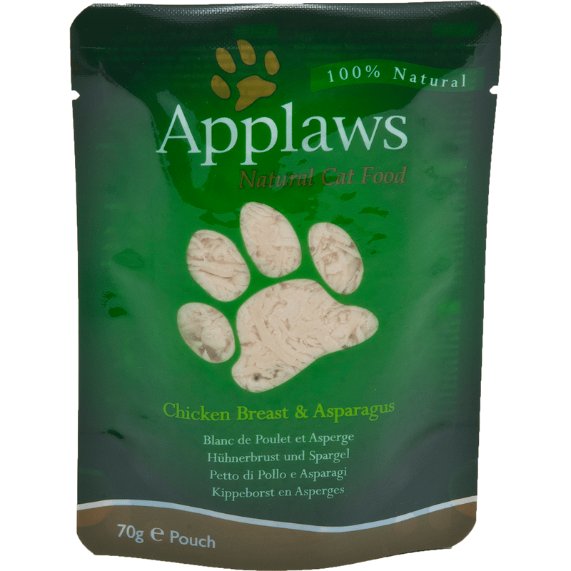 Artikel mit dem Namen Applaws Cat Huhn + Spargel im Shop von zoo.de , dem Onlineshop für nachhaltiges Hundefutter und Katzenfutter.