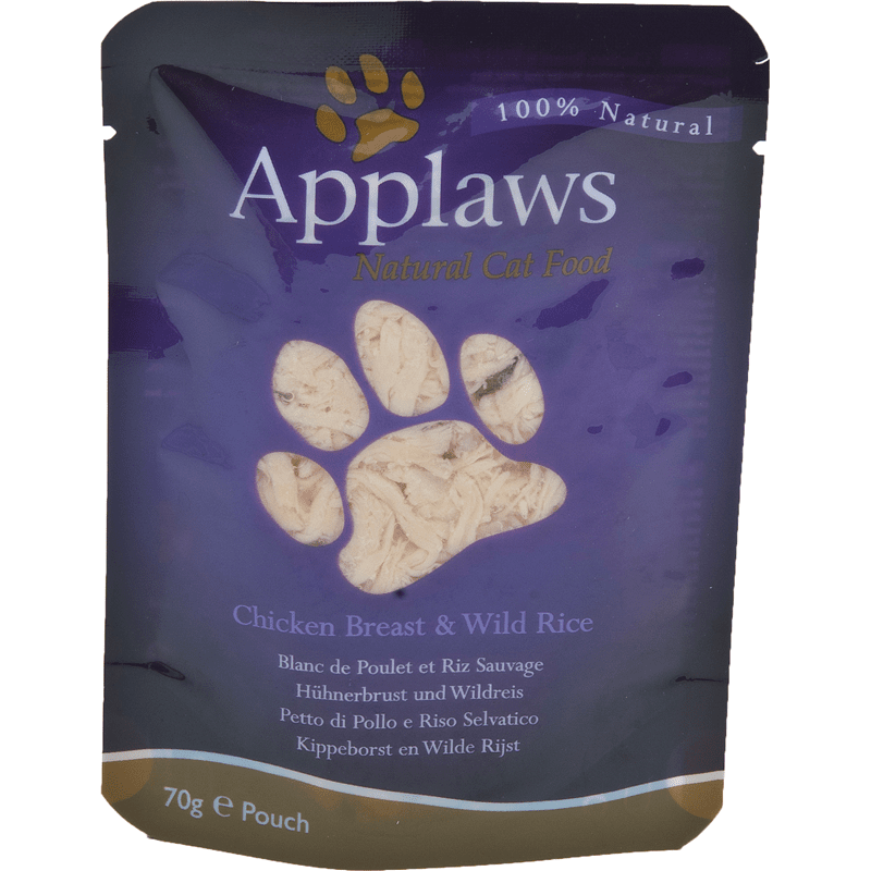 Artikel mit dem Namen Applaws Cat Huhn &amp; Wildreis im Shop von zoo.de , dem Onlineshop für nachhaltiges Hundefutter und Katzenfutter.