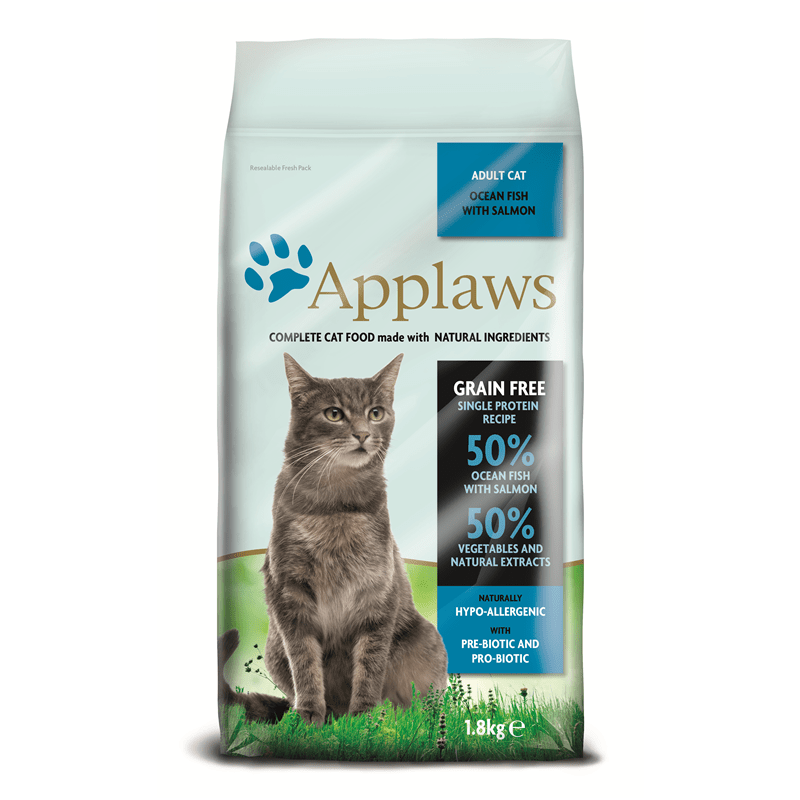 Artikel mit dem Namen Applaws Cat Trockenfutter Seefisch &amp; Lachs im Shop von zoo.de , dem Onlineshop für nachhaltiges Hundefutter und Katzenfutter.