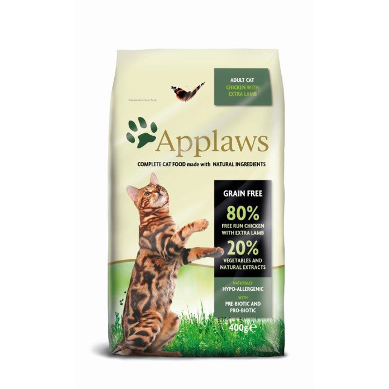 Artikel mit dem Namen Applaws Cat Trockenfutter Huhn &amp; Lamm im Shop von zoo.de , dem Onlineshop für nachhaltiges Hundefutter und Katzenfutter.