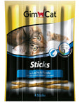 Artikel mit dem Namen Gimpet Cat Sticks Lachs & Forelle im Shop von zoo.de , dem Onlineshop für nachhaltiges Hundefutter und Katzenfutter.