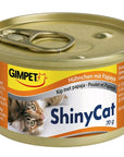 Artikel mit dem Namen Gimpet Shiny Cat Hühnchen & Papaya im Shop von zoo.de , dem Onlineshop für nachhaltiges Hundefutter und Katzenfutter.