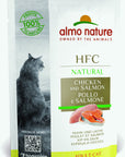 Artikel mit dem Namen Almo Nature Cat Classic Huhn und Lachs im Shop von zoo.de , dem Onlineshop für nachhaltiges Hundefutter und Katzenfutter.
