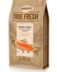 Artikel mit dem Namen Carnilove Adult True Fresh - Frischer Fisch im Shop von zoo.de , dem Onlineshop für nachhaltiges Hundefutter und Katzenfutter.