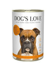 Artikel mit dem Namen DOG'S LOVE Pute im Shop von zoo.de , dem Onlineshop für nachhaltiges Hundefutter und Katzenfutter.