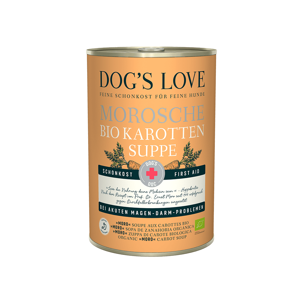 DOG&#39;S LOVE DOC Moroscho Bio Karotten-Suppe