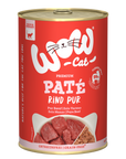 Artikel mit dem Namen WOW CAT ADULT Rind Pur im Shop von zoo.de , dem Onlineshop für nachhaltiges Hundefutter und Katzenfutter.