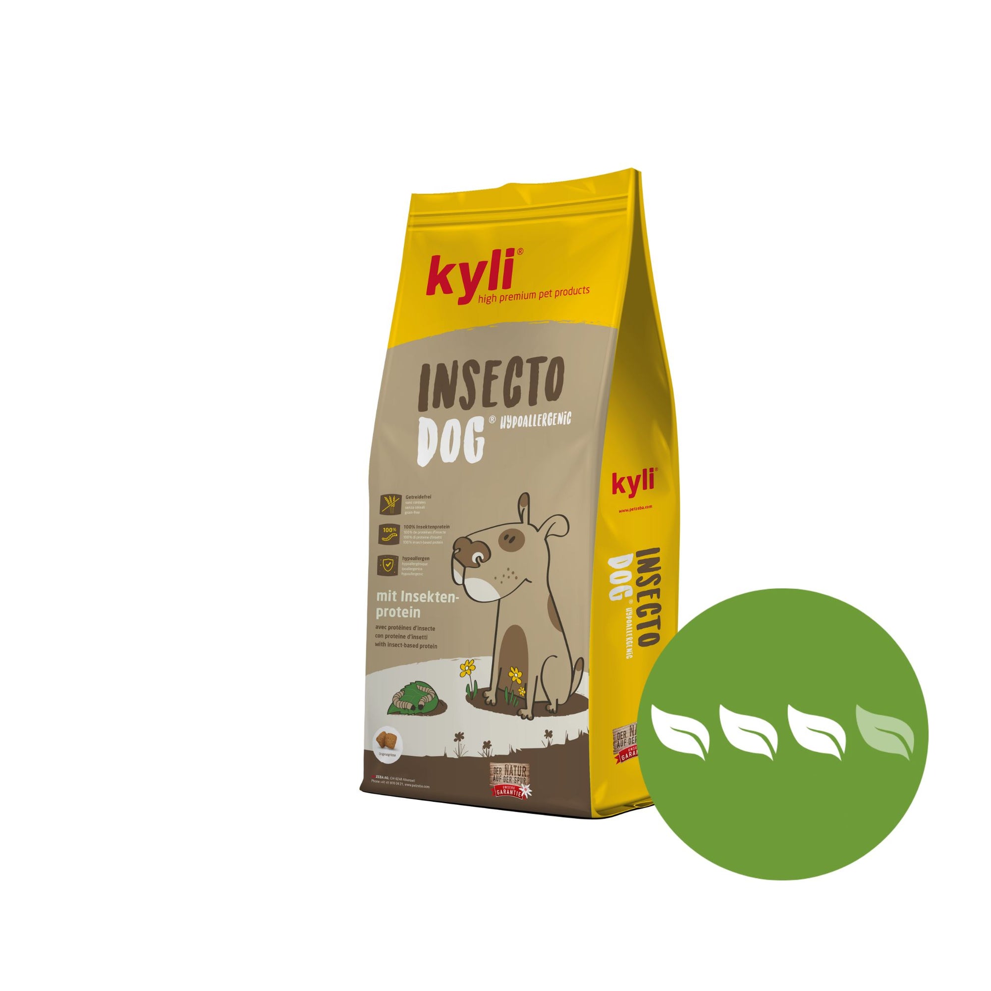 Artikel mit dem Namen InsectoDog hypoallergen im Shop von zoo.de , dem Onlineshop für nachhaltiges Hundefutter und Katzenfutter.