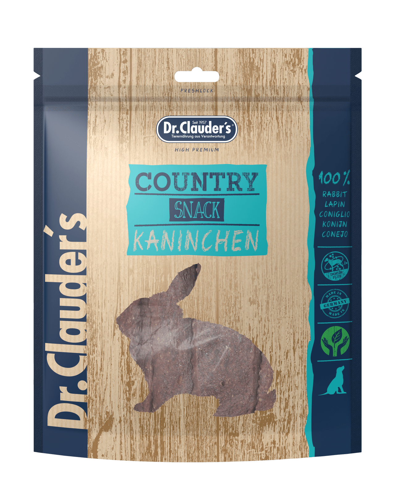 Artikel mit dem Namen Dr.Clauder&#39;s Country Line Kaninchen im Shop von zoo.de , dem Onlineshop für nachhaltiges Hundefutter und Katzenfutter.