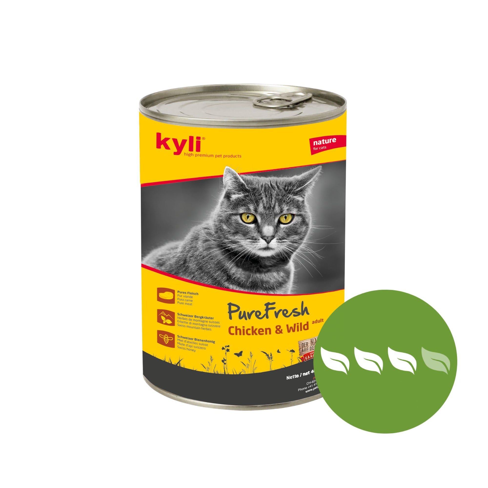Artikel mit dem Namen kyli PureFresh Chicken & Wild im Shop von zoo.de , dem Onlineshop für nachhaltiges Hundefutter und Katzenfutter.