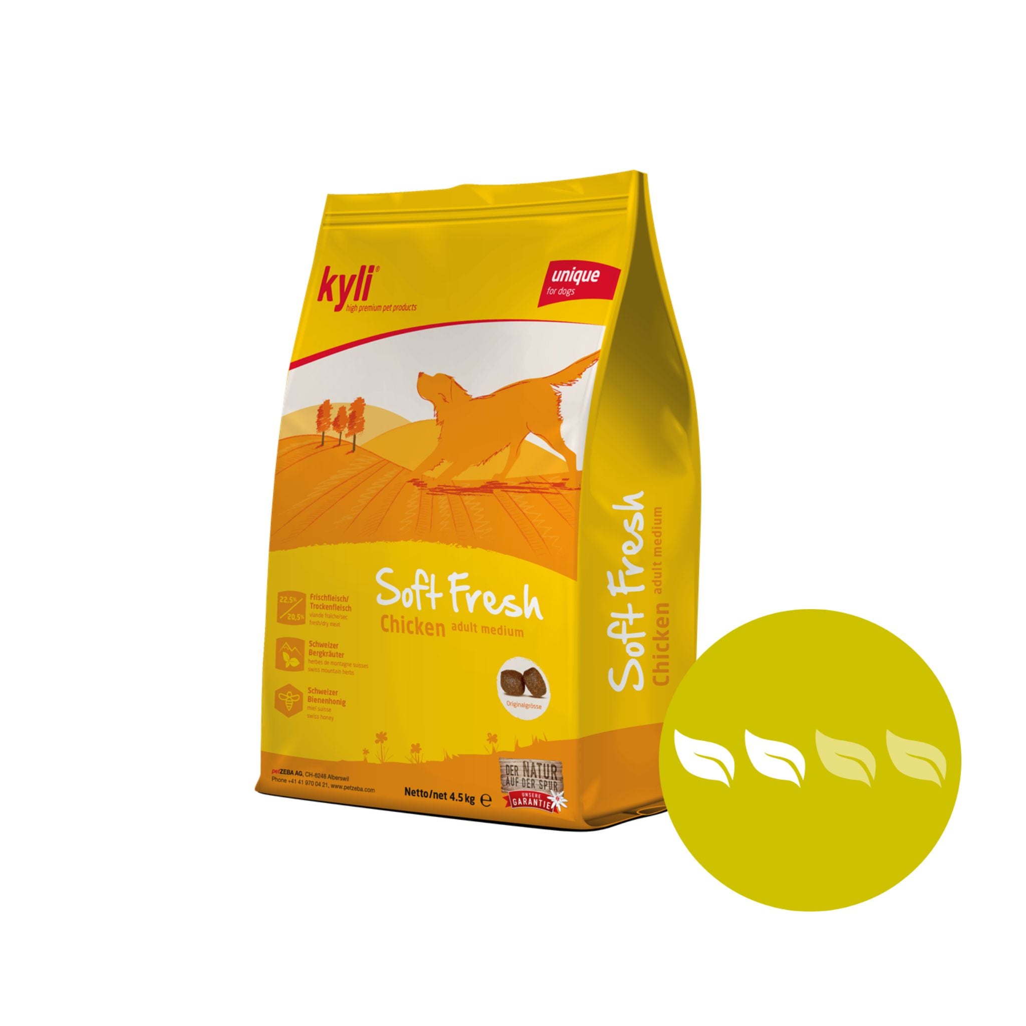 Artikel mit dem Namen kyli SoftFresh Chicken im Shop von zoo.de , dem Onlineshop für nachhaltiges Hundefutter und Katzenfutter.