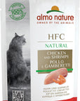 Artikel mit dem Namen Almo Nature Cat Classic Huhn und Garnelen im Shop von zoo.de , dem Onlineshop für nachhaltiges Hundefutter und Katzenfutter.