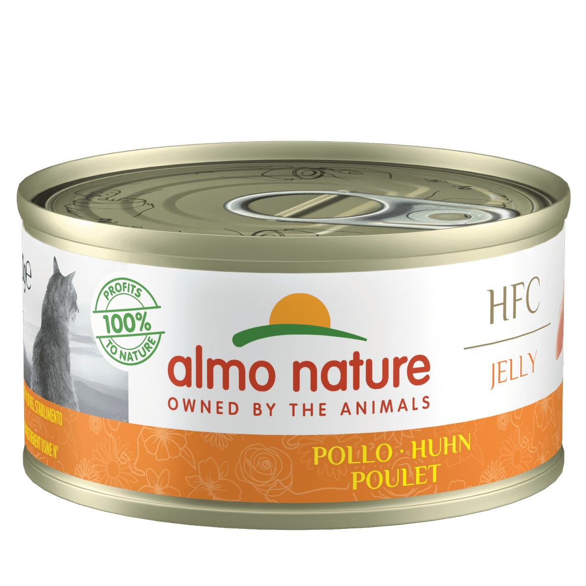 Artikel mit dem Namen Almo Nature Cat HFC Kaiserliches Huhn im Shop von zoo.de , dem Onlineshop für nachhaltiges Hundefutter und Katzenfutter.