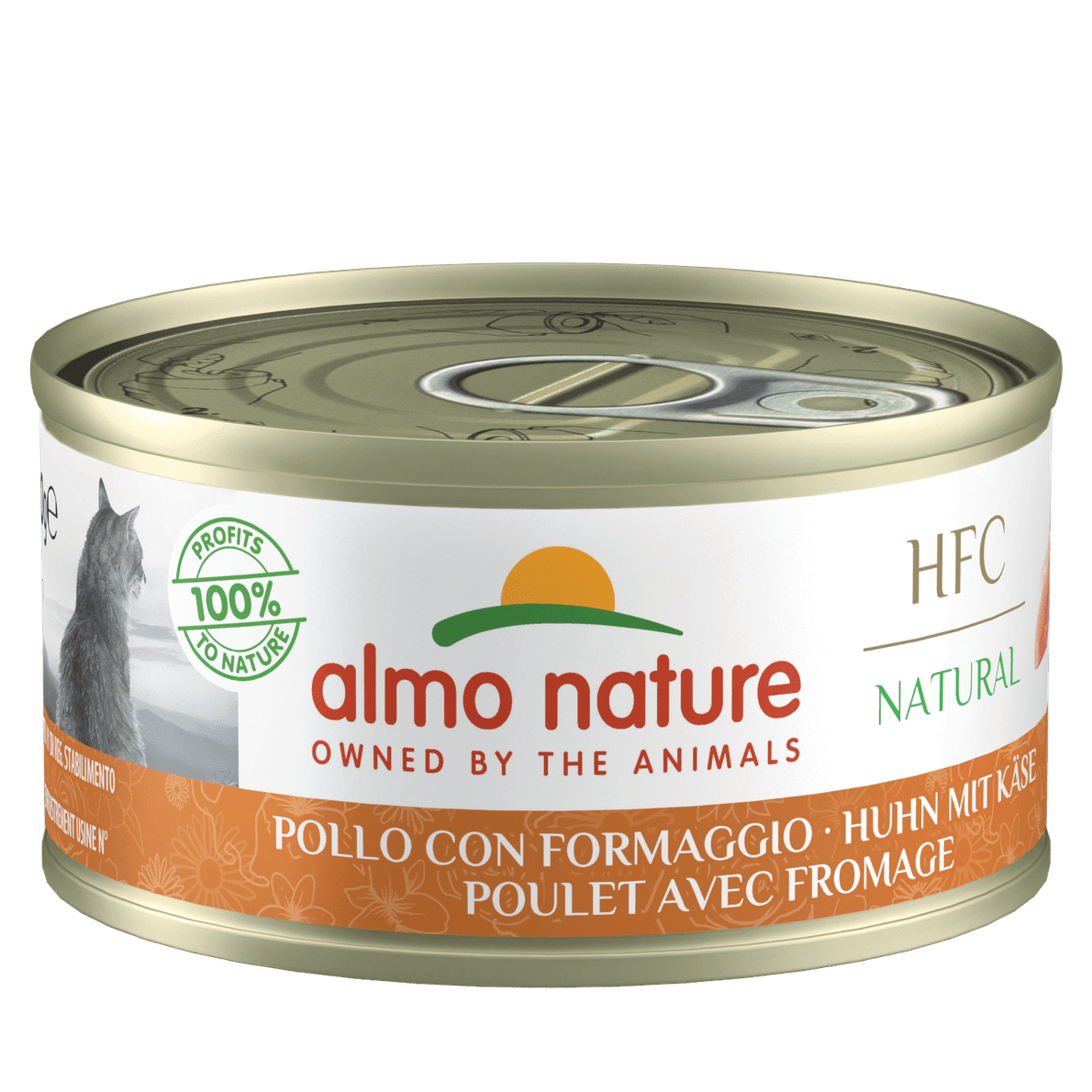 Artikel mit dem Namen Almo Nature HFC Huhn & Käse im Shop von zoo.de , dem Onlineshop für nachhaltiges Hundefutter und Katzenfutter.