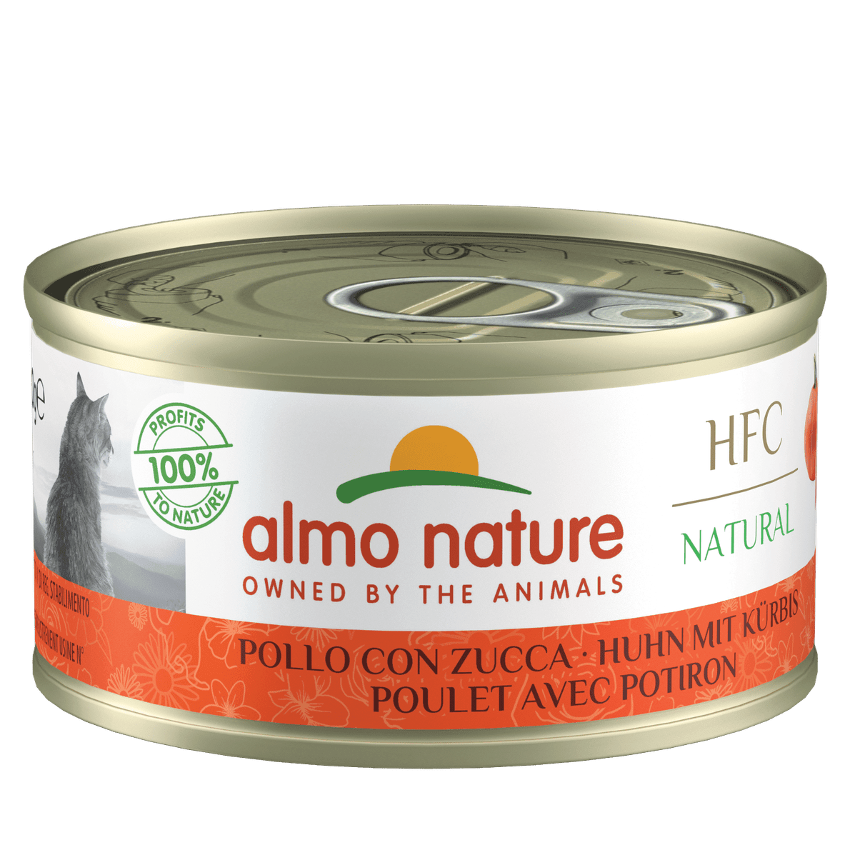 Artikel mit dem Namen Almo Nature HFC - Huhn mit Kürbis im Shop von zoo.de , dem Onlineshop für nachhaltiges Hundefutter und Katzenfutter.
