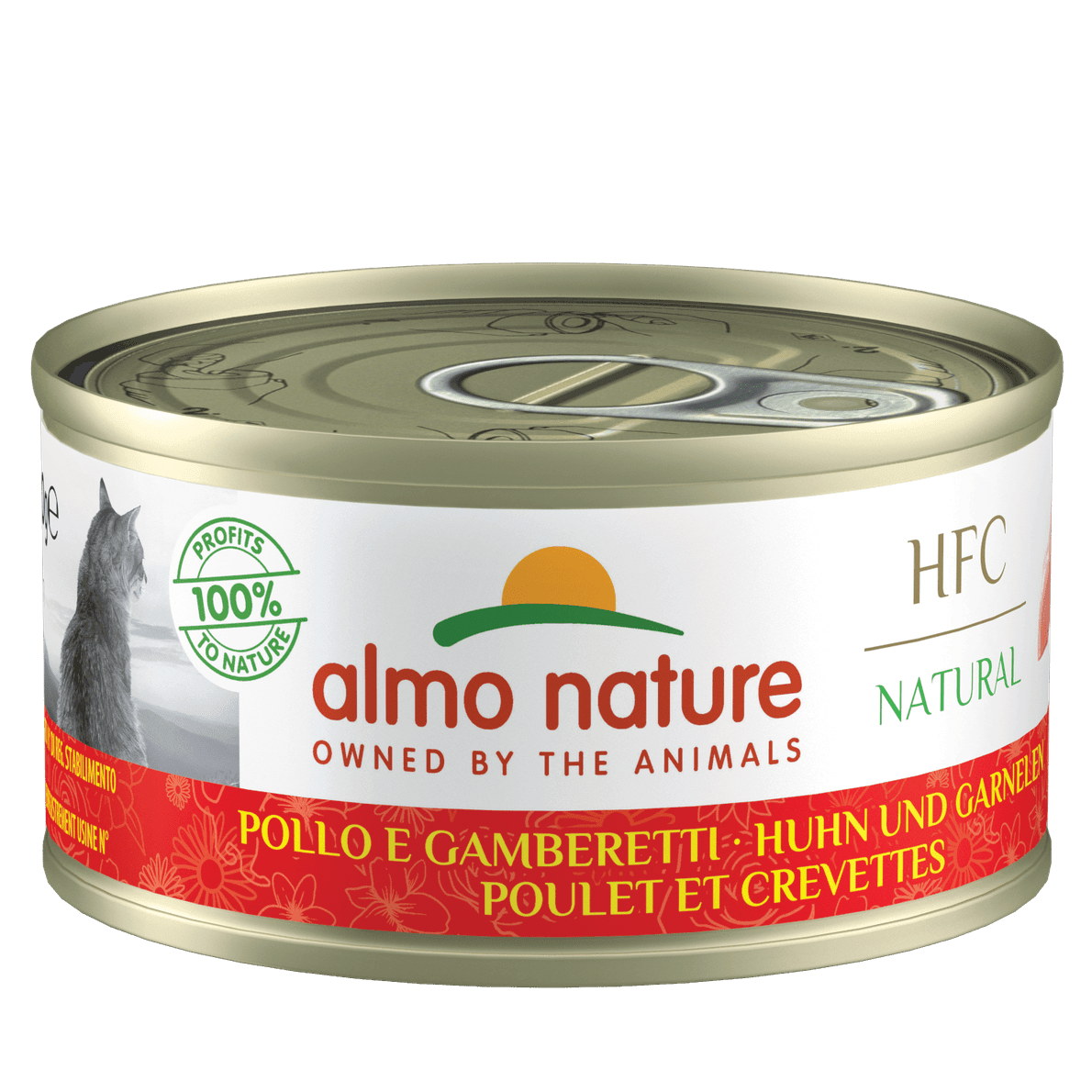 Artikel mit dem Namen Almo Nature HFC - Huhn und Garnelen im Shop von zoo.de , dem Onlineshop für nachhaltiges Hundefutter und Katzenfutter.